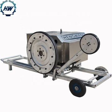 Block stone cutting wire saw machine